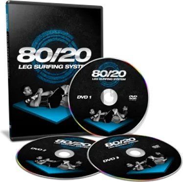 80/20 Leg Surfing System 3 DVD Set by Josh Hayden