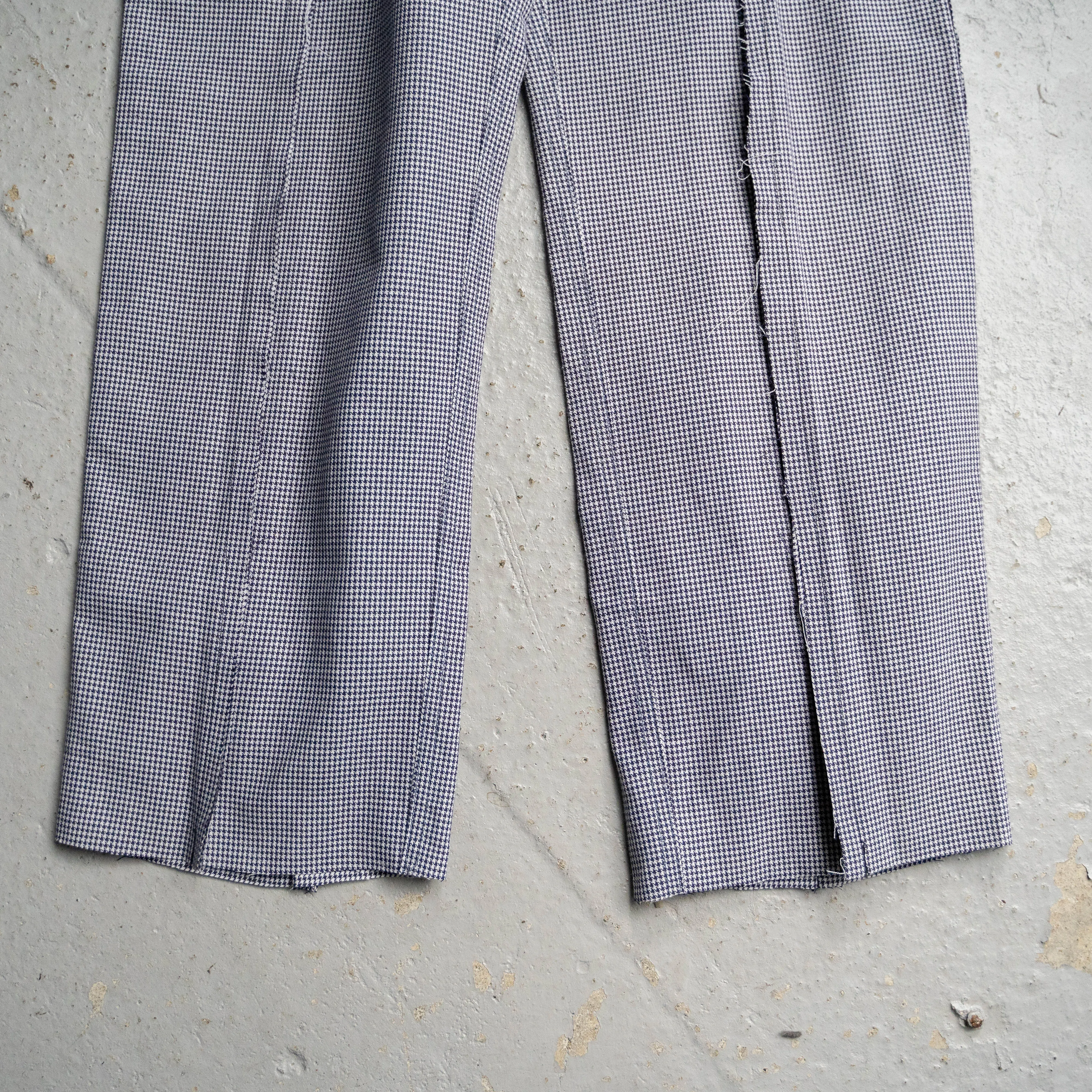around 1980s Europe chef × chef docking wide pants