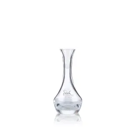 Decorative Glass Flower Vase -Clear Glass Sleek Look