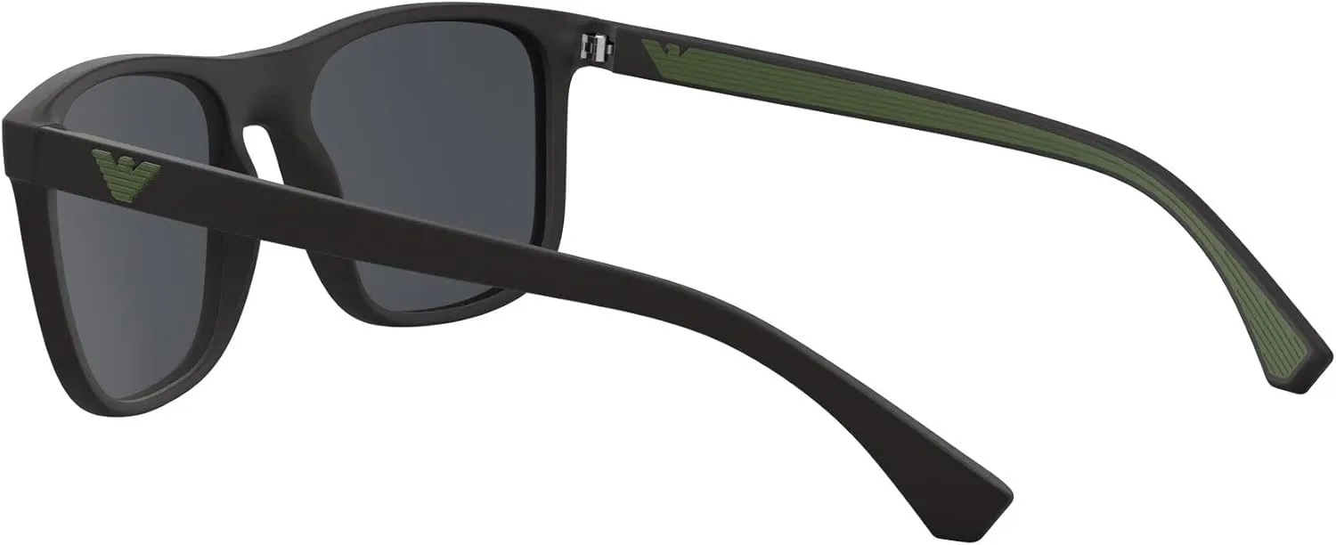 Emporio Armani Men's Ea4129 Square Sunglasses