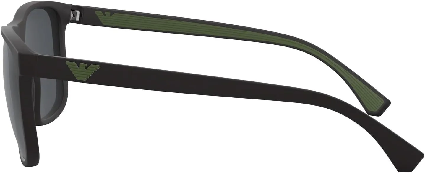 Emporio Armani Men's Ea4129 Square Sunglasses