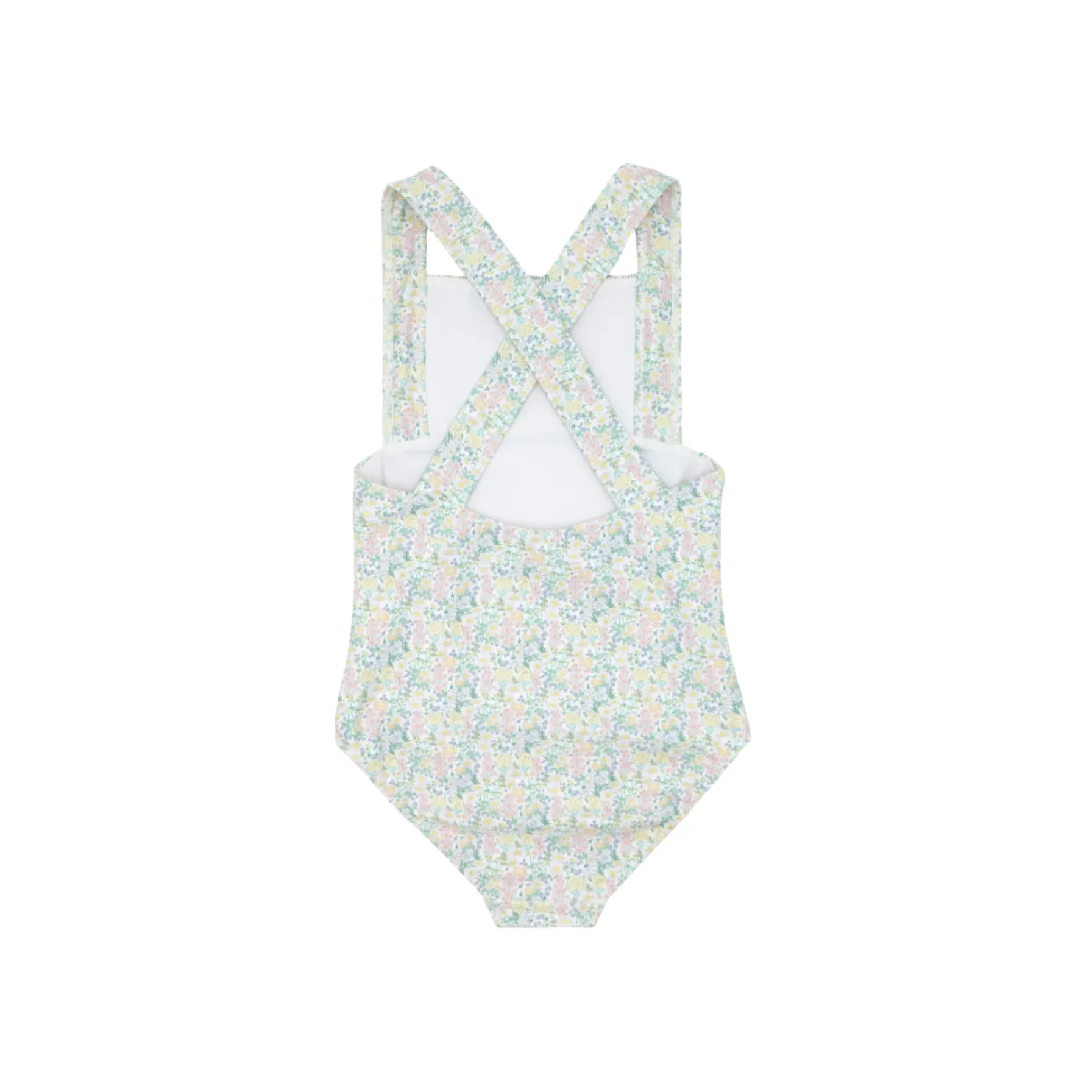 girls smocked crossover one piece
