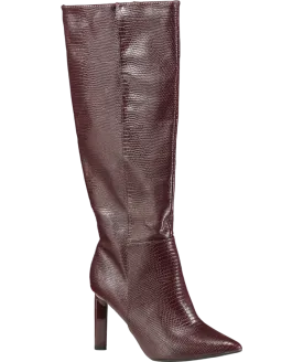 lipsy london Red High Heel Knee High Boot UK 4 EU 37 👠